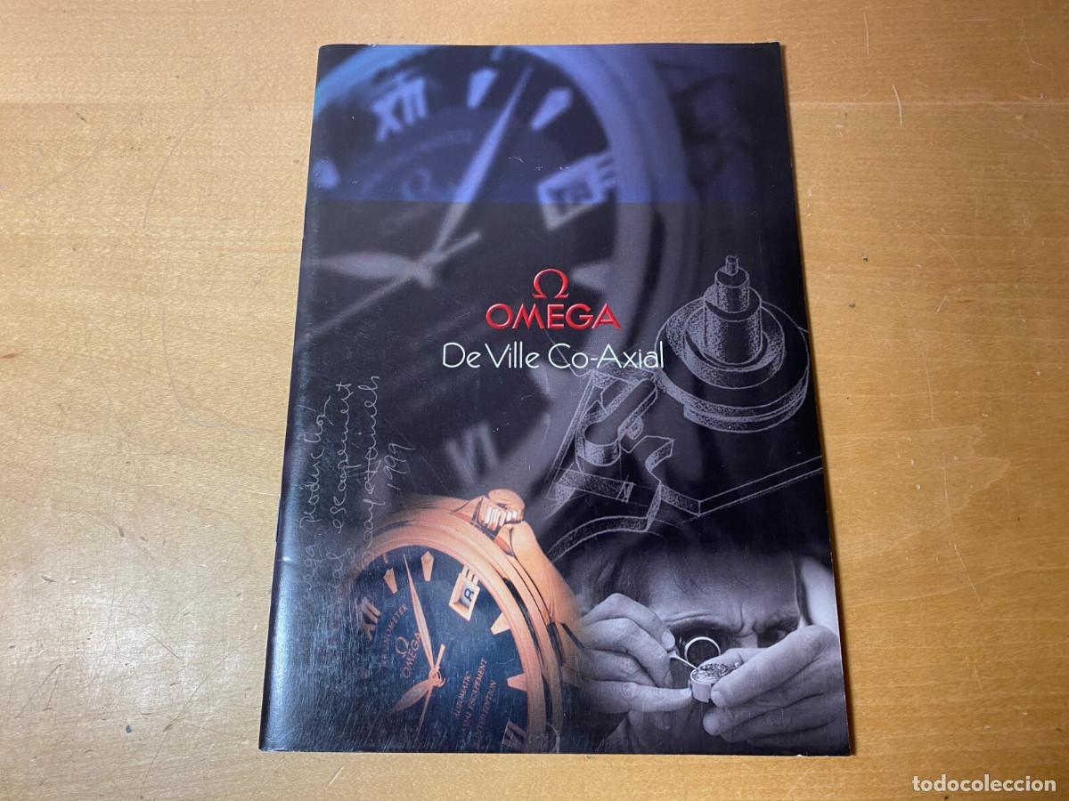 Herramientas de relojes: Used - Watches Booklet OMEGA Folleto relojes - DE VILLE CO-AXIAL - Usado