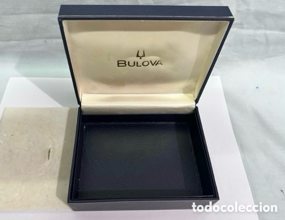 Watchmaker tools: Antigua Caja Reloj BULOVA Vintage Est&aacute; En Perfecto Estado