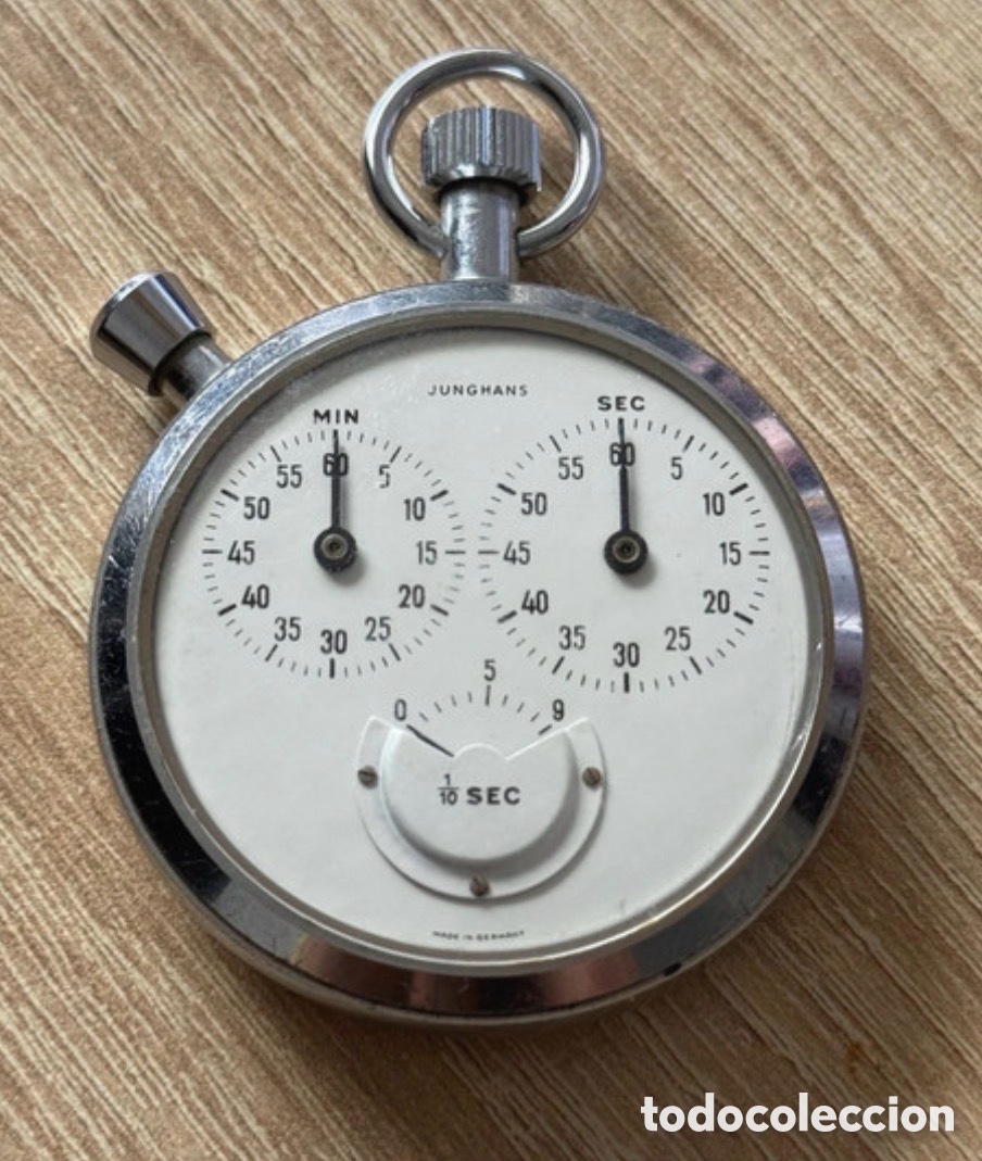 Herramientas de relojes: Cronostop de cuerda con d&eacute;cimas de segundo. - Foto 1