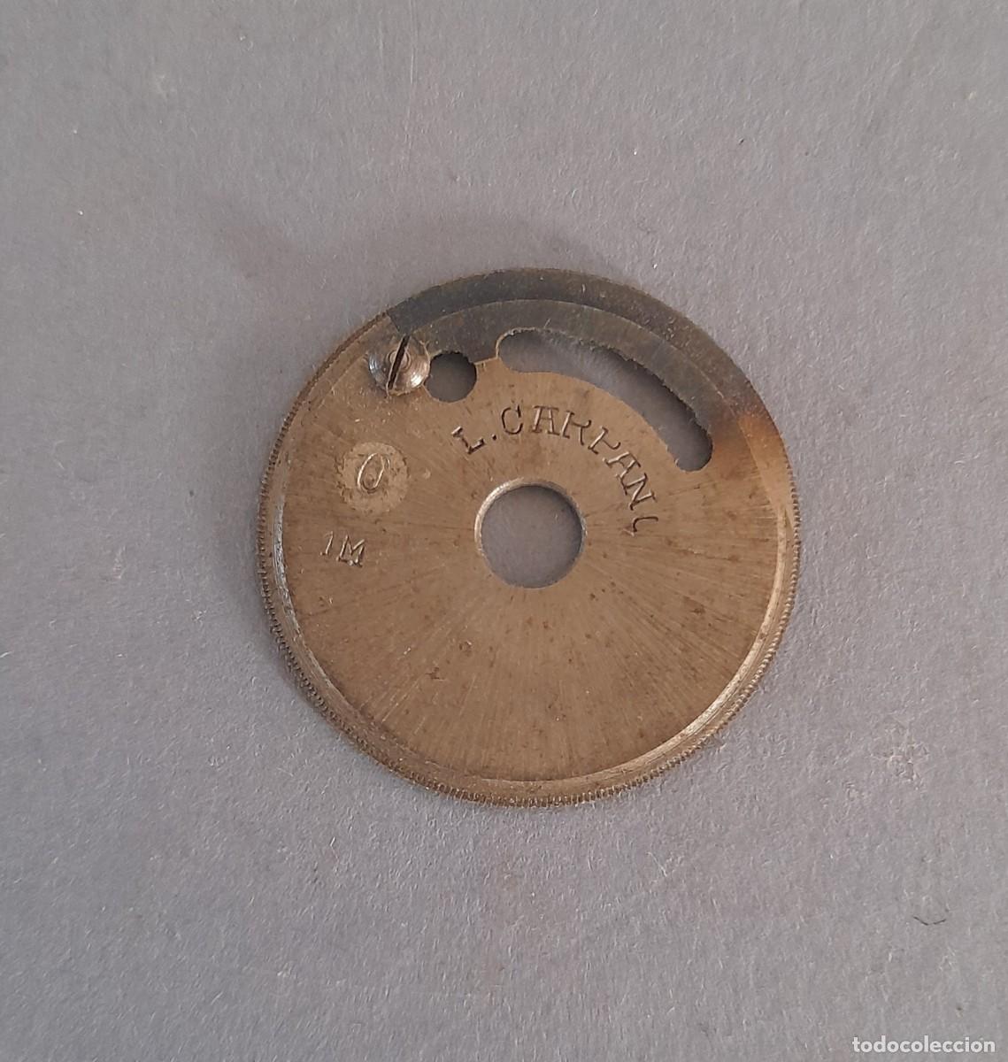 Herramientas de relojes: carpano cutter - cuchilla carpano para cortar volantes con torno - 0 - 1m
