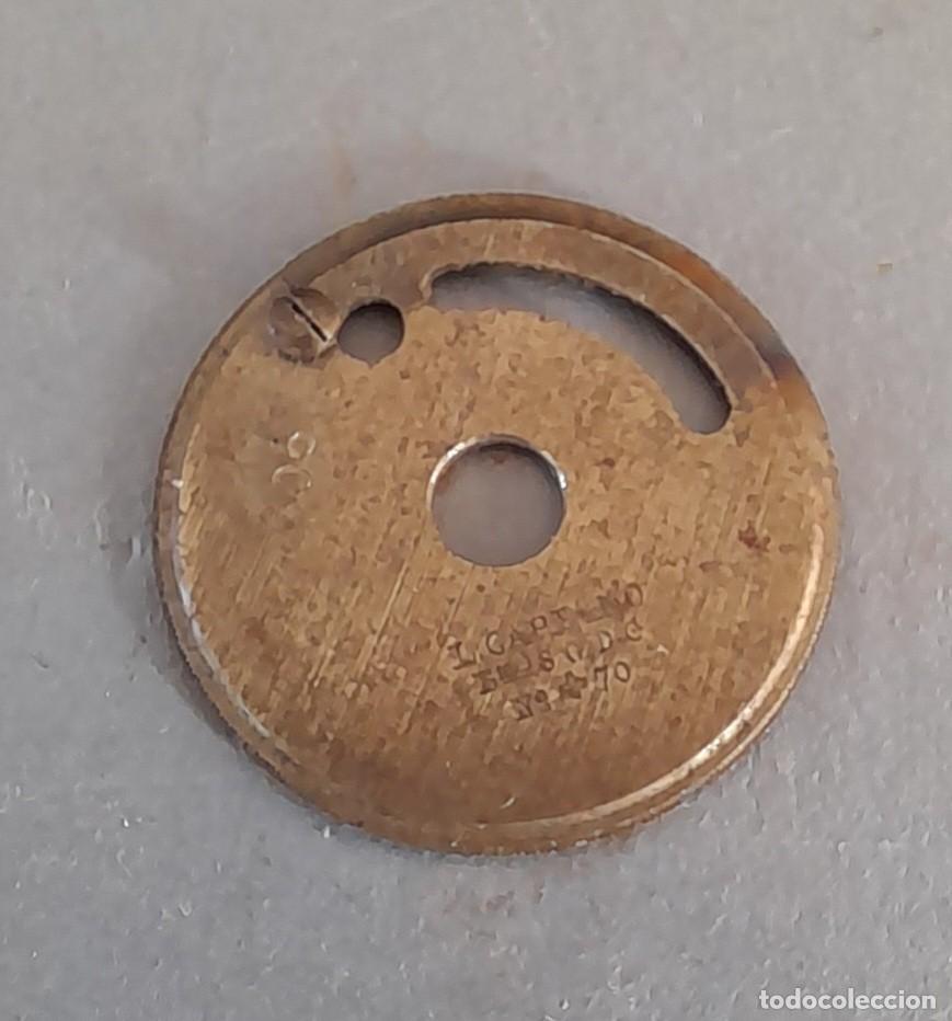 Herramientas de relojes: carpano cutter - cuchilla carpano para cortar volantes con torno - 06