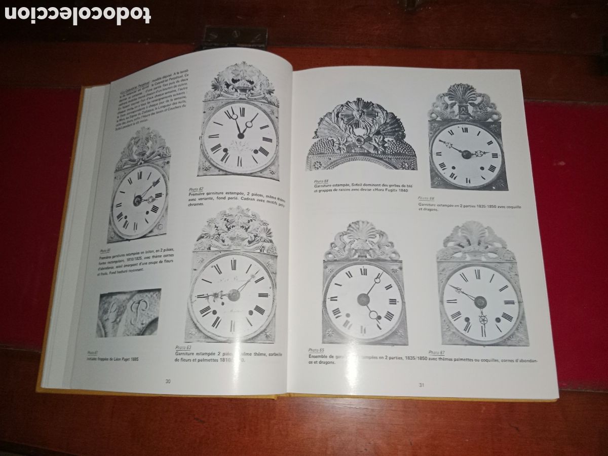 Herramientas de relojes: Libro de relojes Franceses, modelos, &eacute;pocas, maquinarias,.. - Foto 6