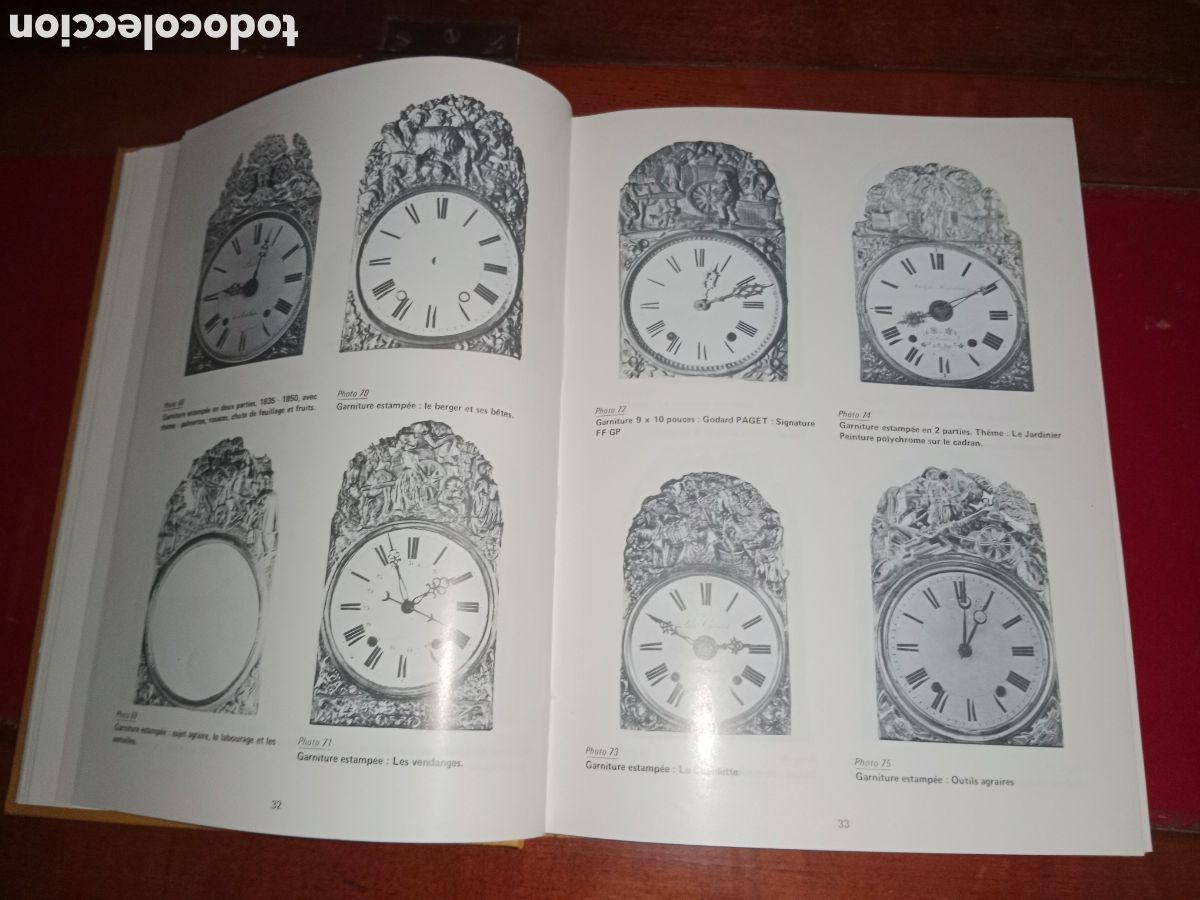 Herramientas de relojes: Libro de relojes Franceses, modelos, &eacute;pocas, maquinarias,.. - Foto 7