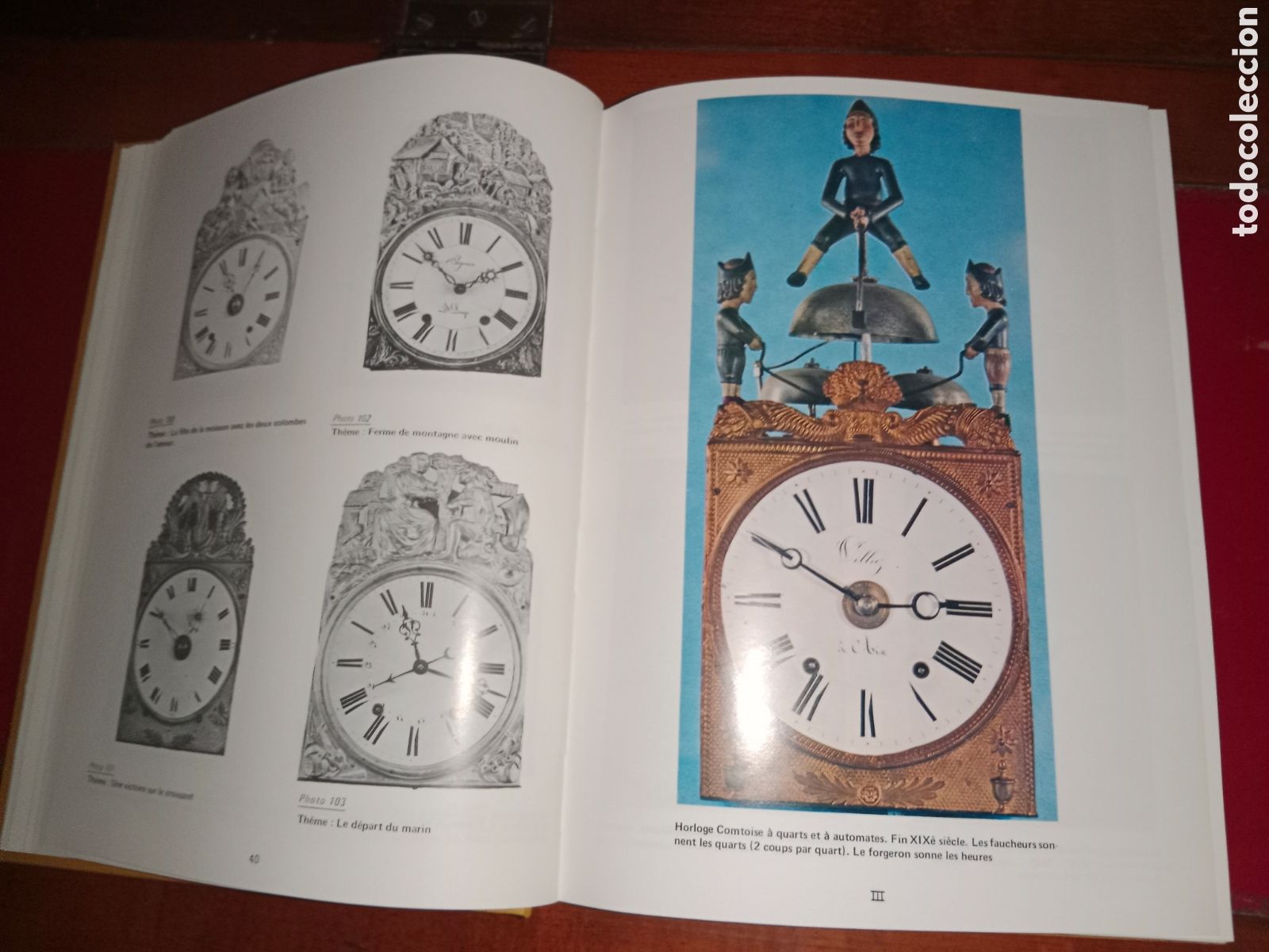 Herramientas de relojes: Libro de relojes Franceses, modelos, &eacute;pocas, maquinarias,.. - Foto 8