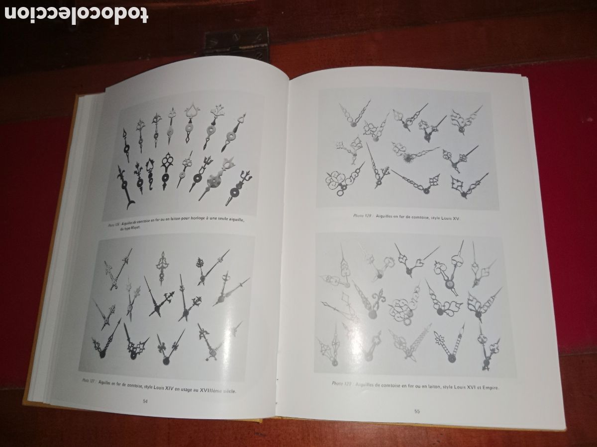 Herramientas de relojes: Libro de relojes Franceses, modelos, &eacute;pocas, maquinarias,.. - Foto 13