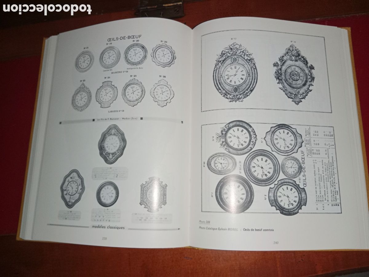 Herramientas de relojes: Libro de relojes Franceses, modelos, &eacute;pocas, maquinarias,.. - Foto 15