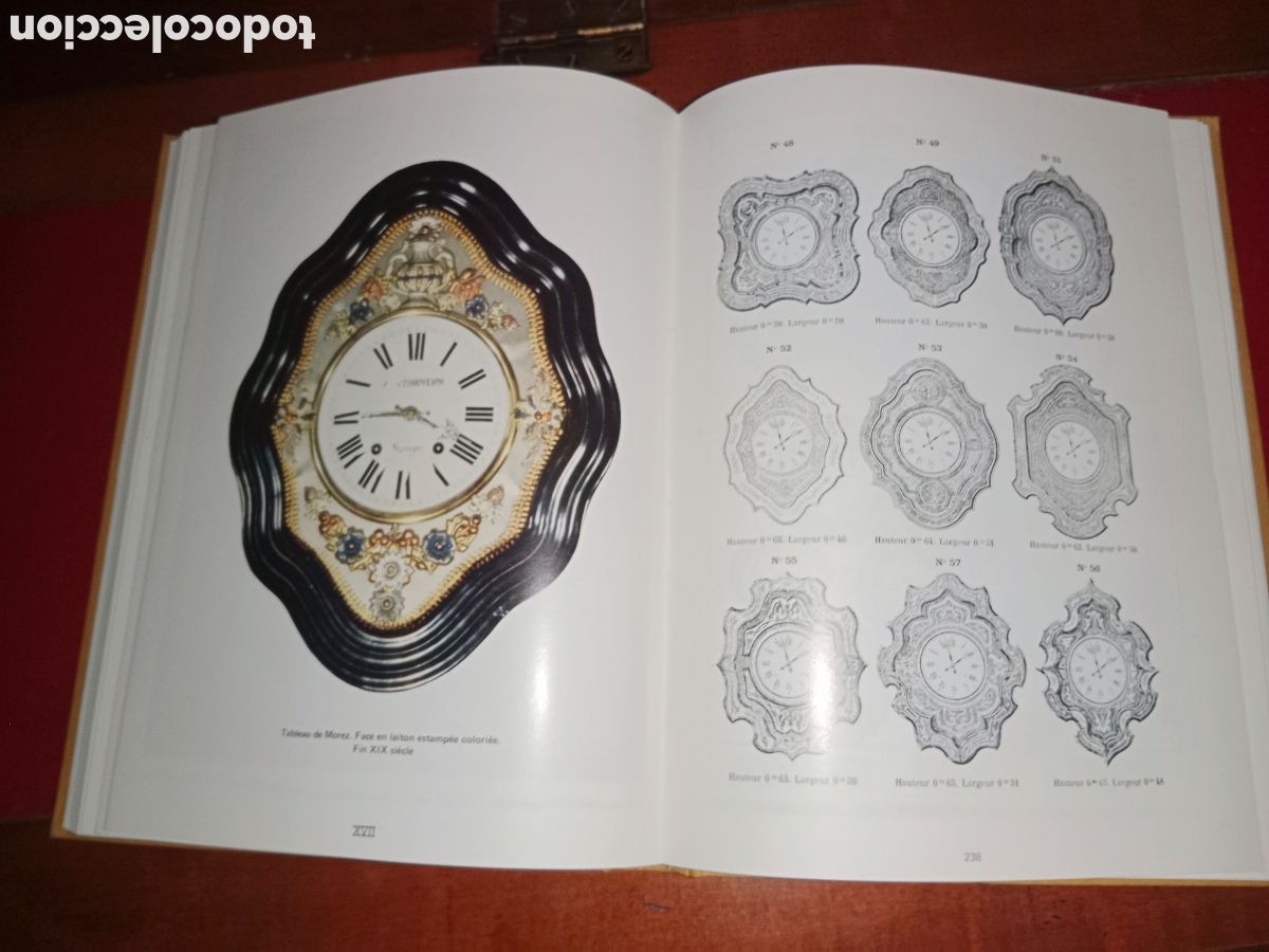 Herramientas de relojes: Libro de relojes Franceses, modelos, &eacute;pocas, maquinarias,.. - Foto 16