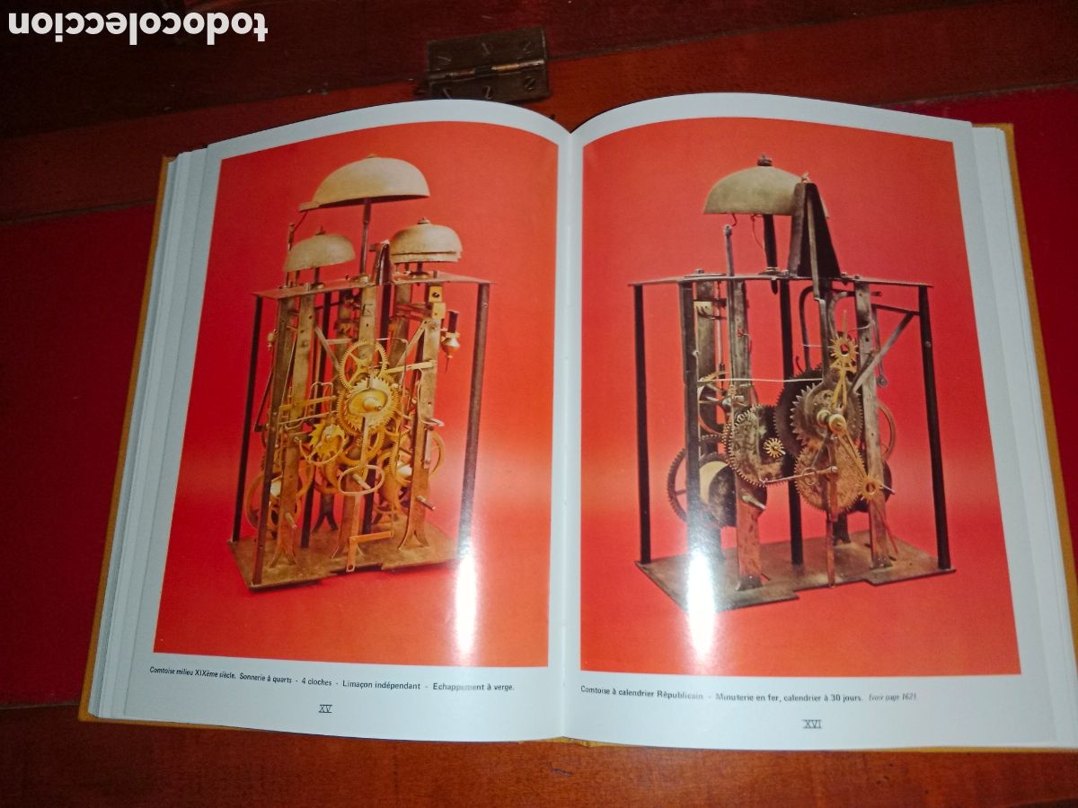 Herramientas de relojes: Libro de relojes Franceses, modelos, &eacute;pocas, maquinarias,.. - Foto 17