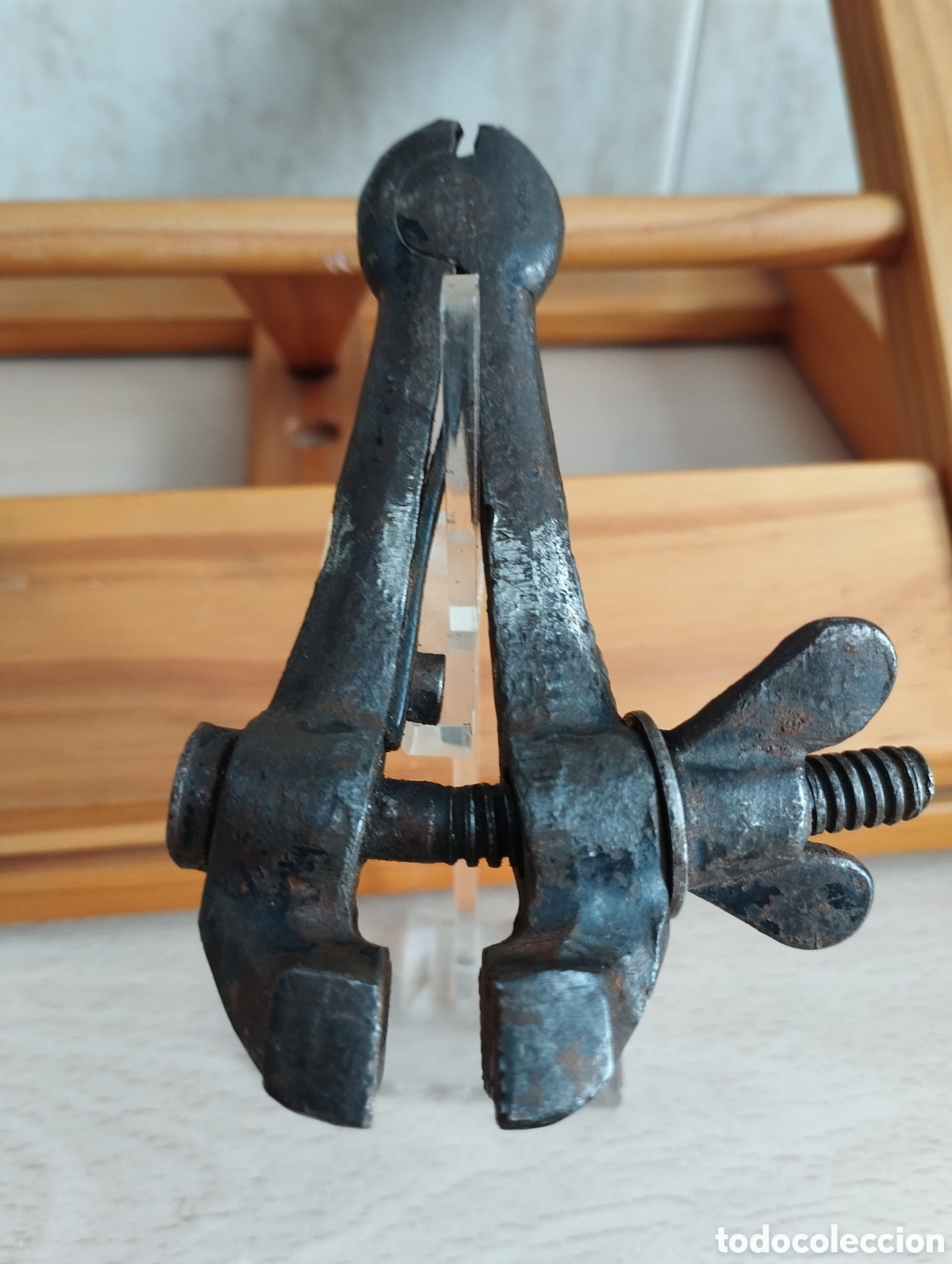 Herramientas de relojes: ANTIGUA MORDAZA TORNILLO RELOJERO/JOYERO