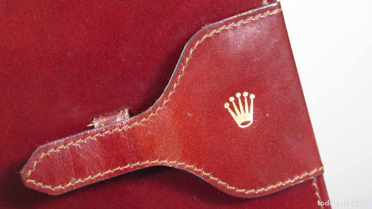 Herramientas de relojes: FUNDA PARA AGENDA O BLOC DE NOTAS. ROLEX - Foto 2