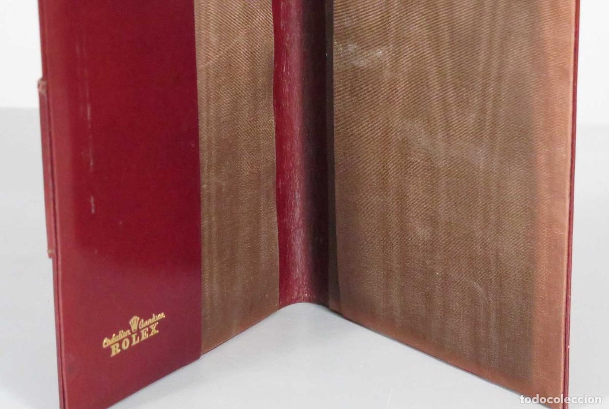 Herramientas de relojes: FUNDA PARA AGENDA O BLOC DE NOTAS. ROLEX - Foto 4