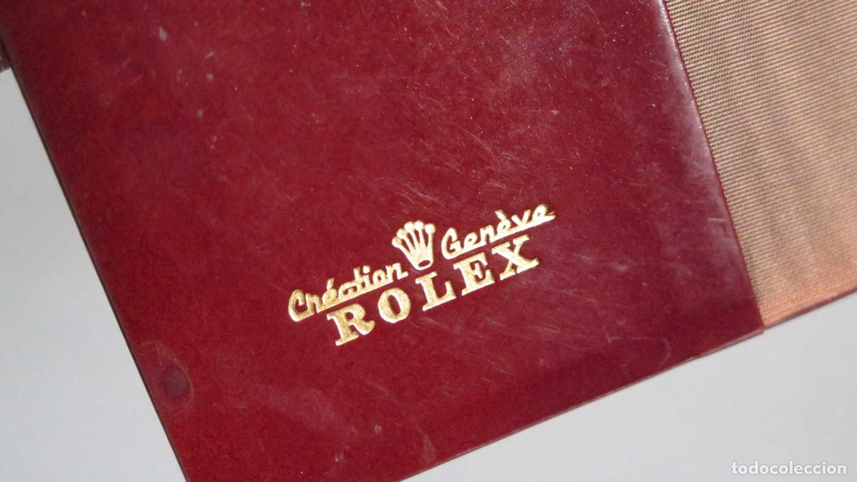 Herramientas de relojes: FUNDA PARA AGENDA O BLOC DE NOTAS. ROLEX - Foto 6