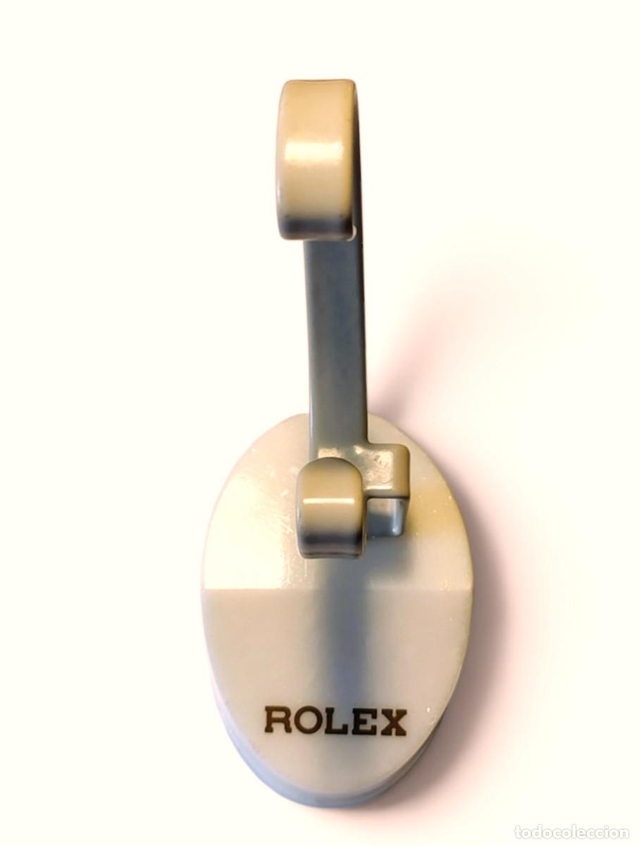 Herramientas de relojes: ROLEX - PIE DE ESCAPARATE ANTIGUO - MARMOL - 60 X 42 X 112 mm - RMA 121