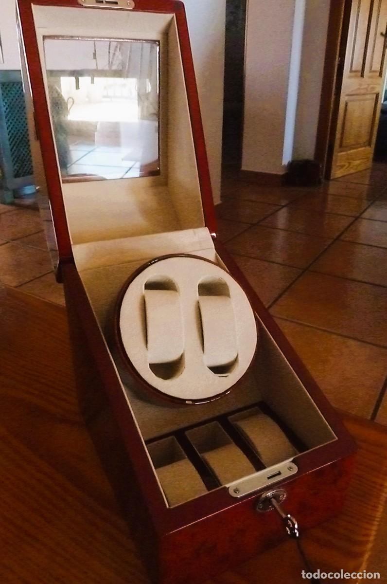 Herramientas de relojes: Caja expositora para 5 relojes. LEER - Foto 2