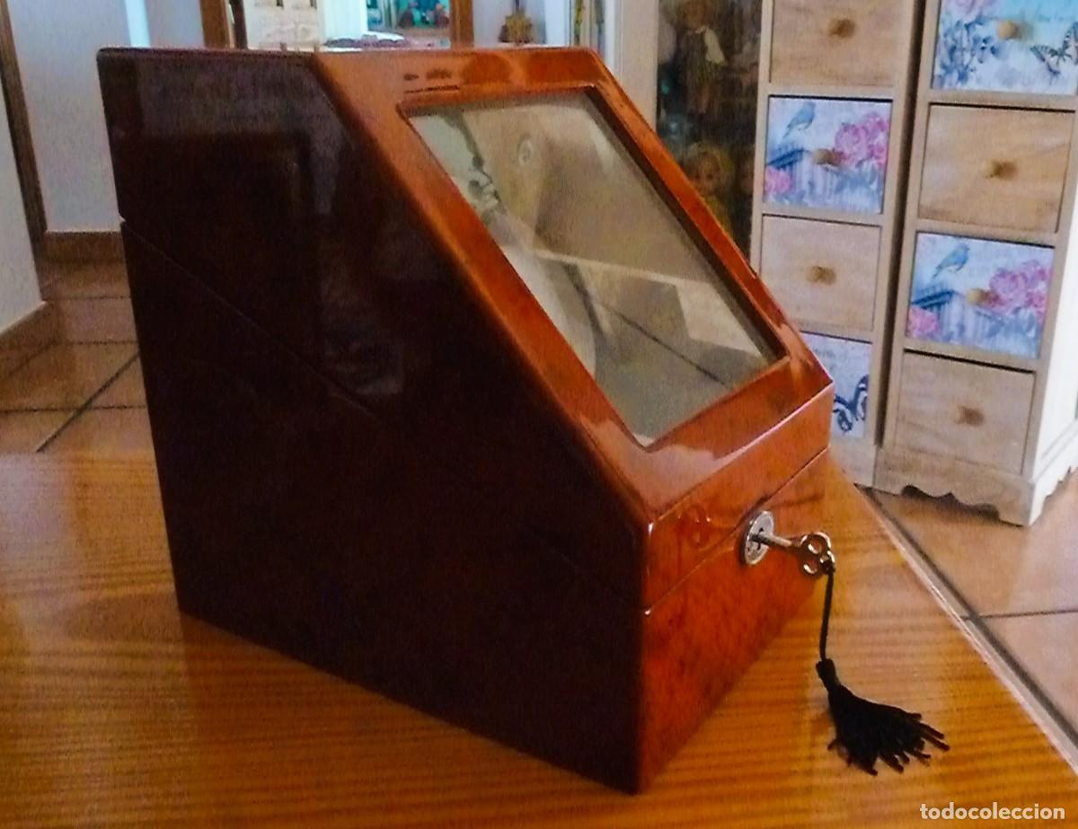 Herramientas de relojes: Caja expositora para 5 relojes. LEER - Foto 4