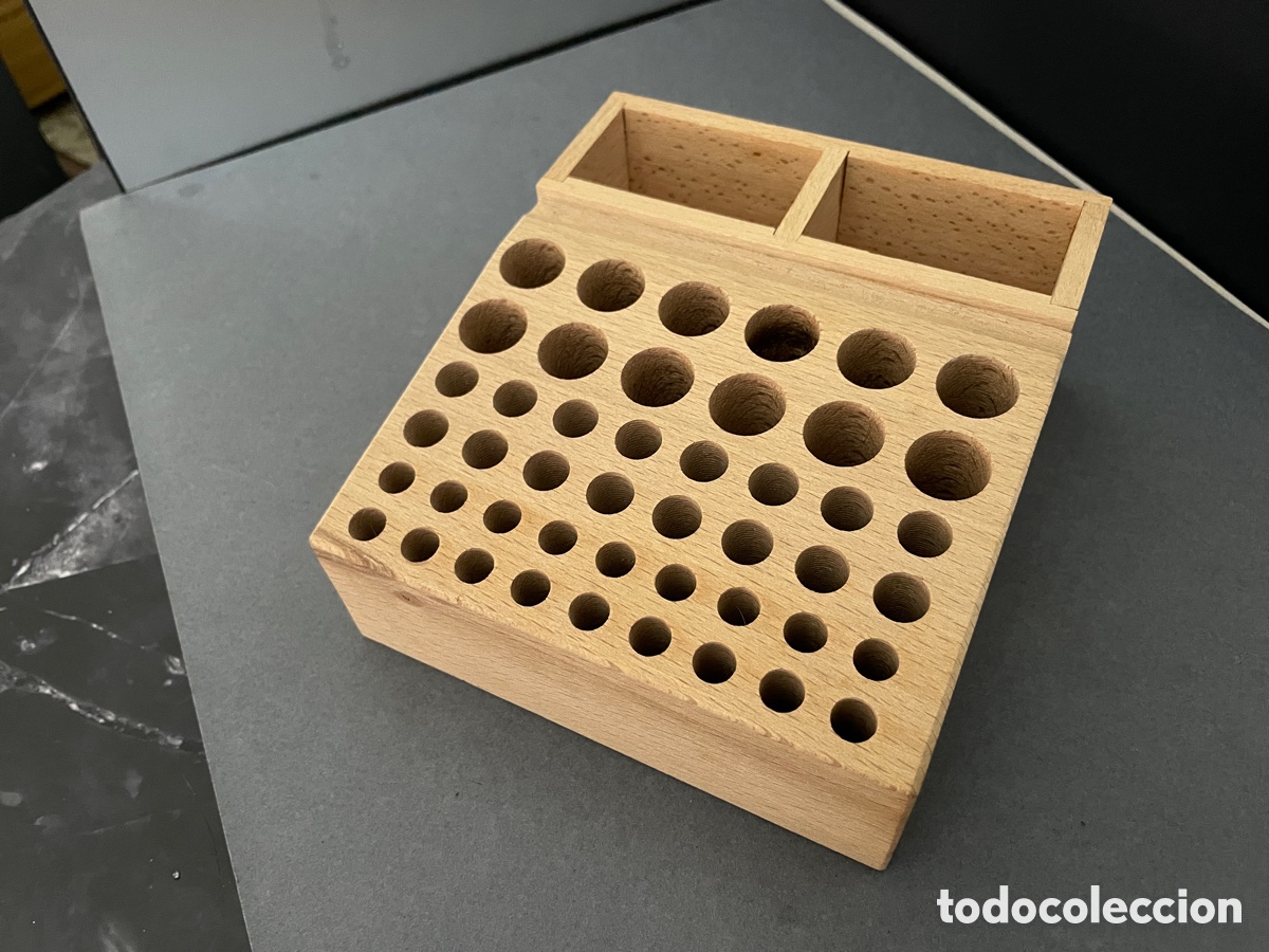 Watchmaker tools: Soporte de herramientas de madera
