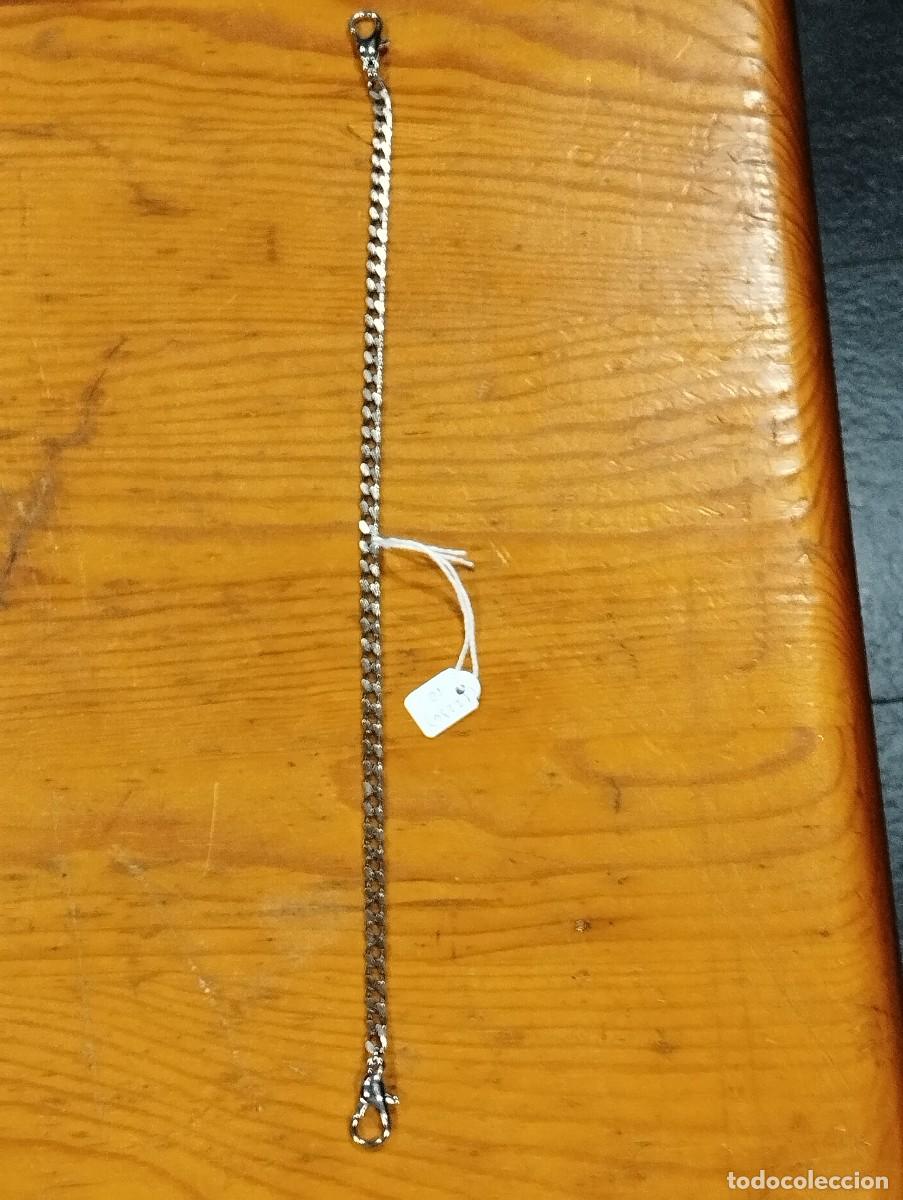 Herramientas de relojes: LEONTINA. CADENA PARA RELOJES DE BOLSILLO EN HIERRO PLATEADO.