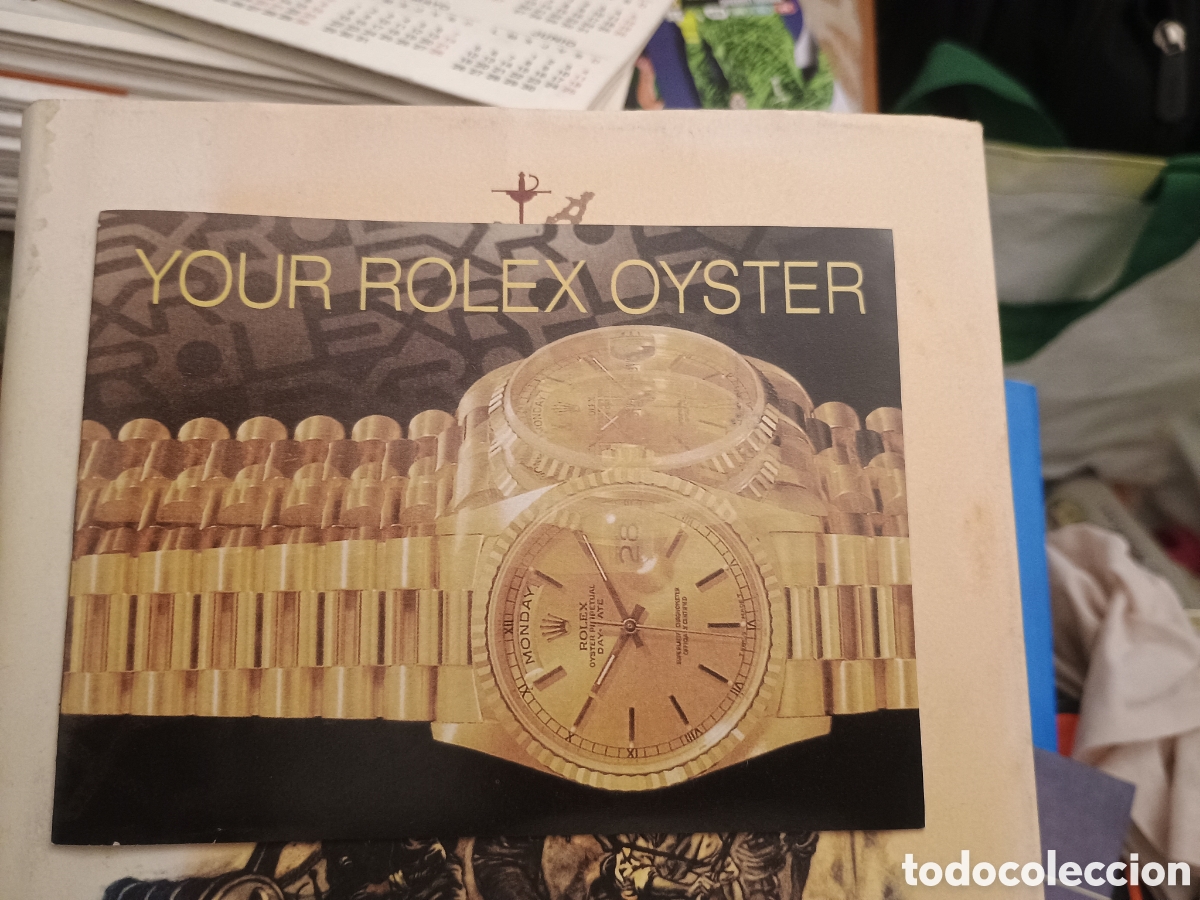 Herramientas de relojes: CERTIFICADO ROLEX Y VARIOS PAPELES - Foto 3