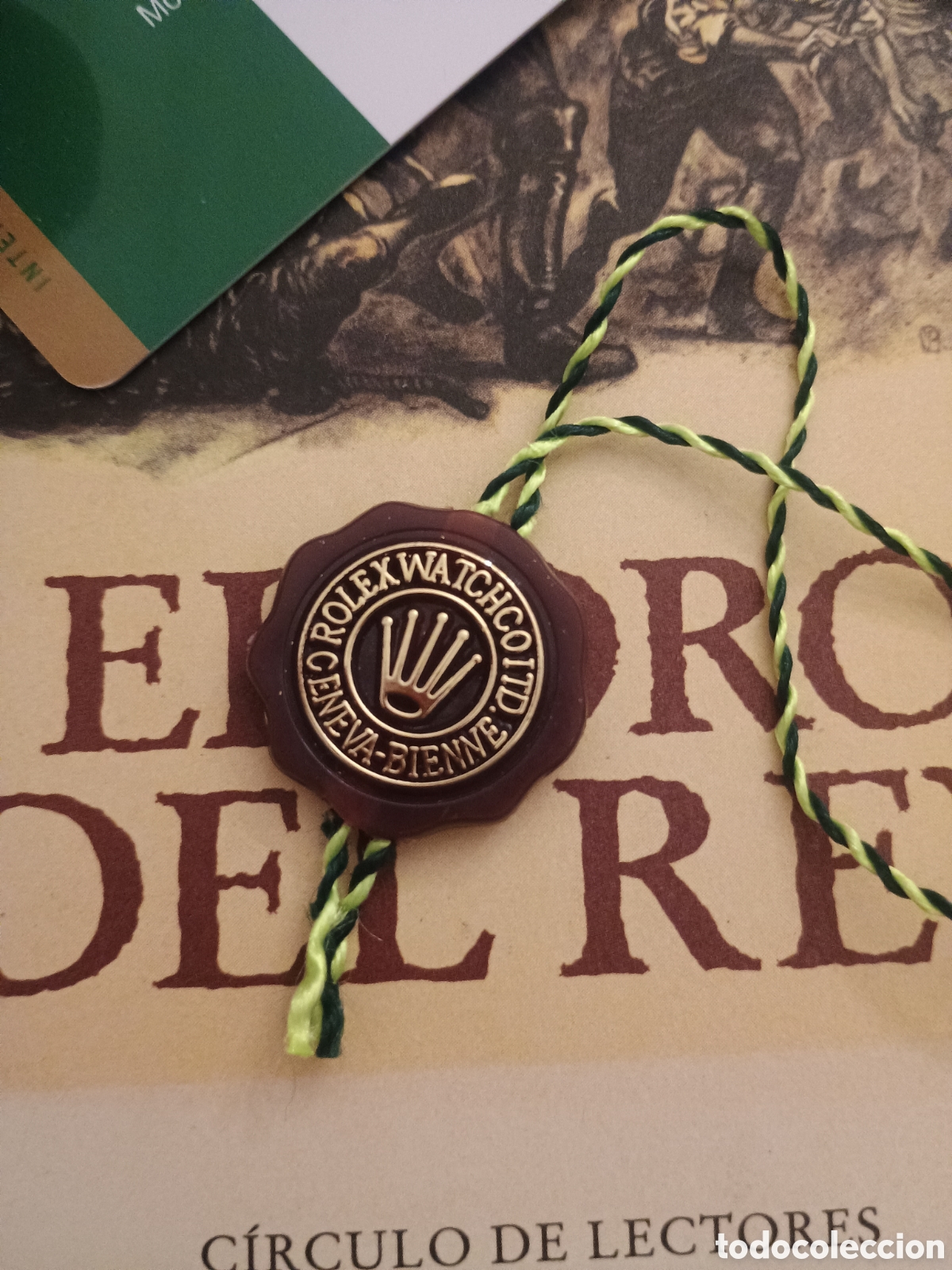 Herramientas de relojes: CERTIFICADO ROLEX Y VARIOS PAPELES - Foto 9