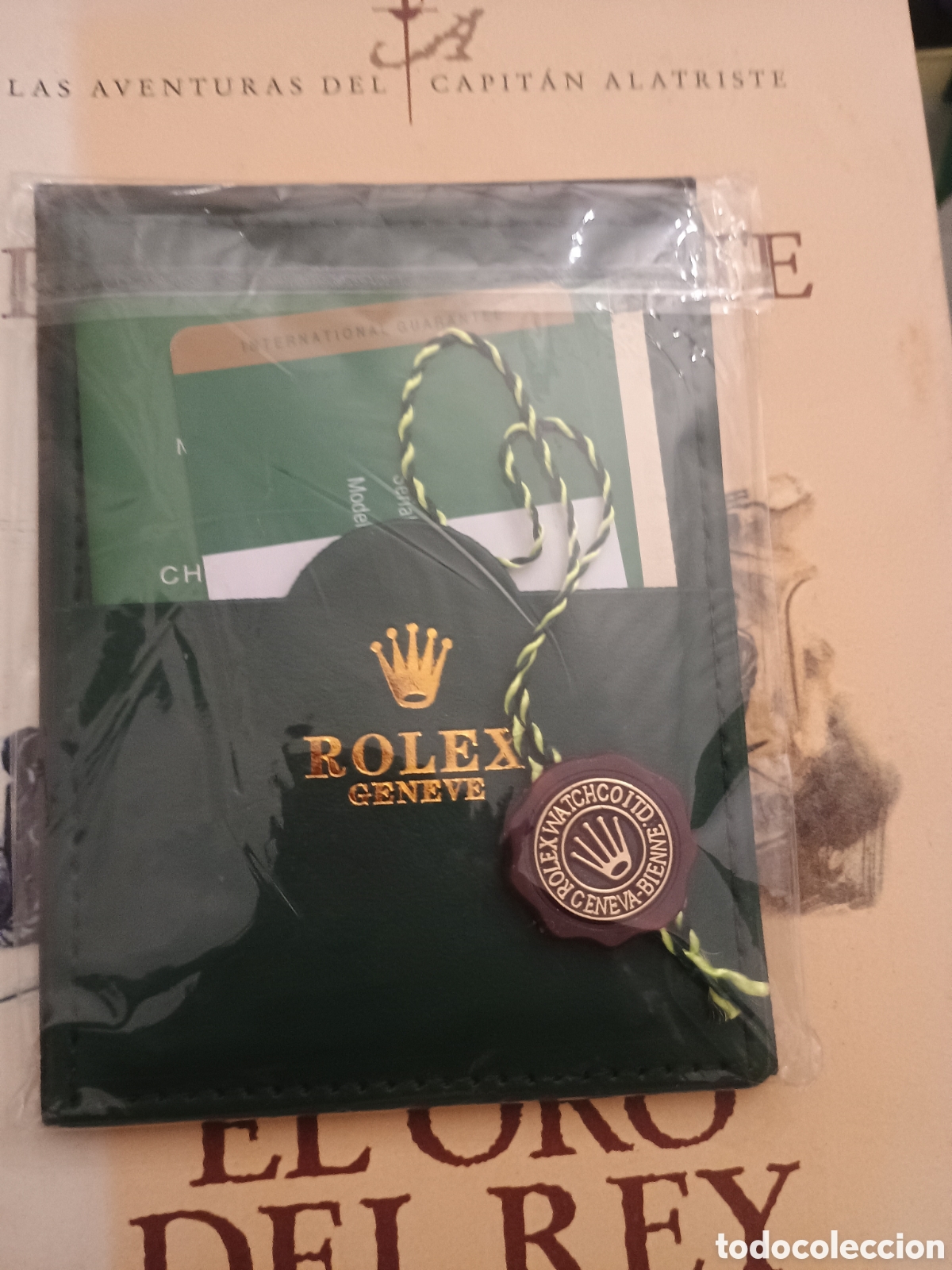 Watchmaker tools: CERTIFICADO ROLEX Y VARIOS PAPELES