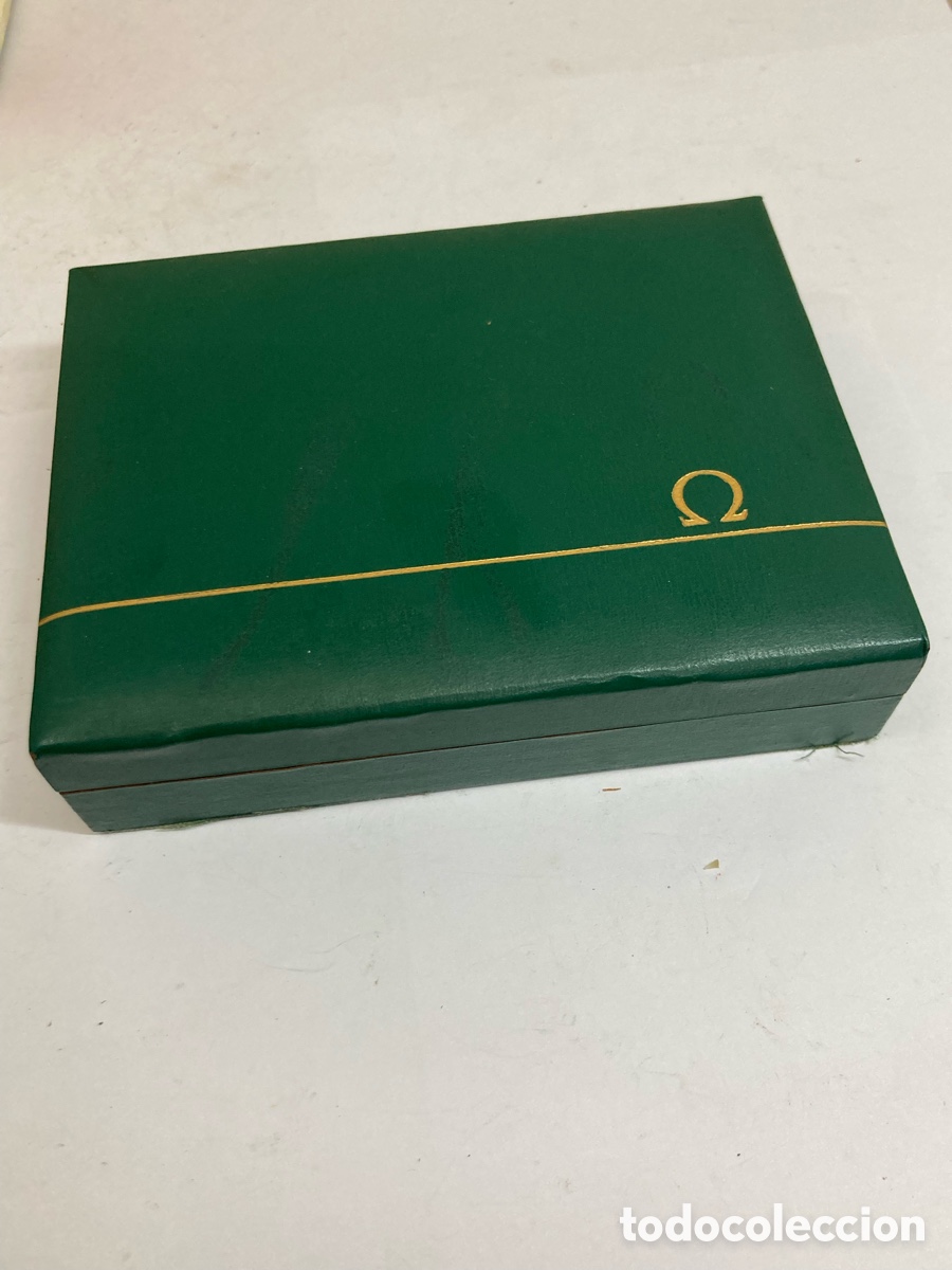 Herramientas de relojes: Caja de reloj Omega verde