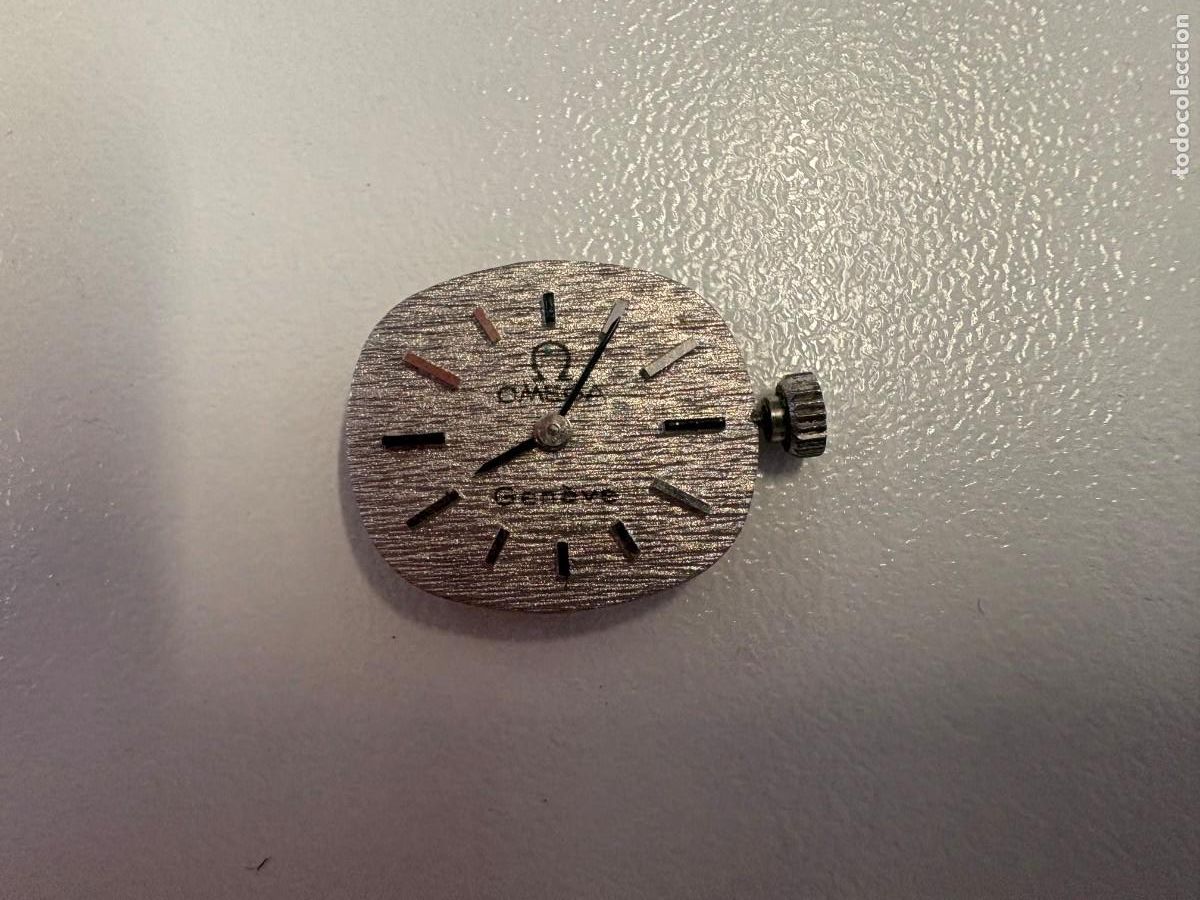 Herramientas de relojes: OMEGA CALIBRE 485 &ndash; MAQUINARIA MEC&Aacute;NICA REVISADA &ndash; ESFERA, AGUJAS Y CORONA &ndash; VINTAGE