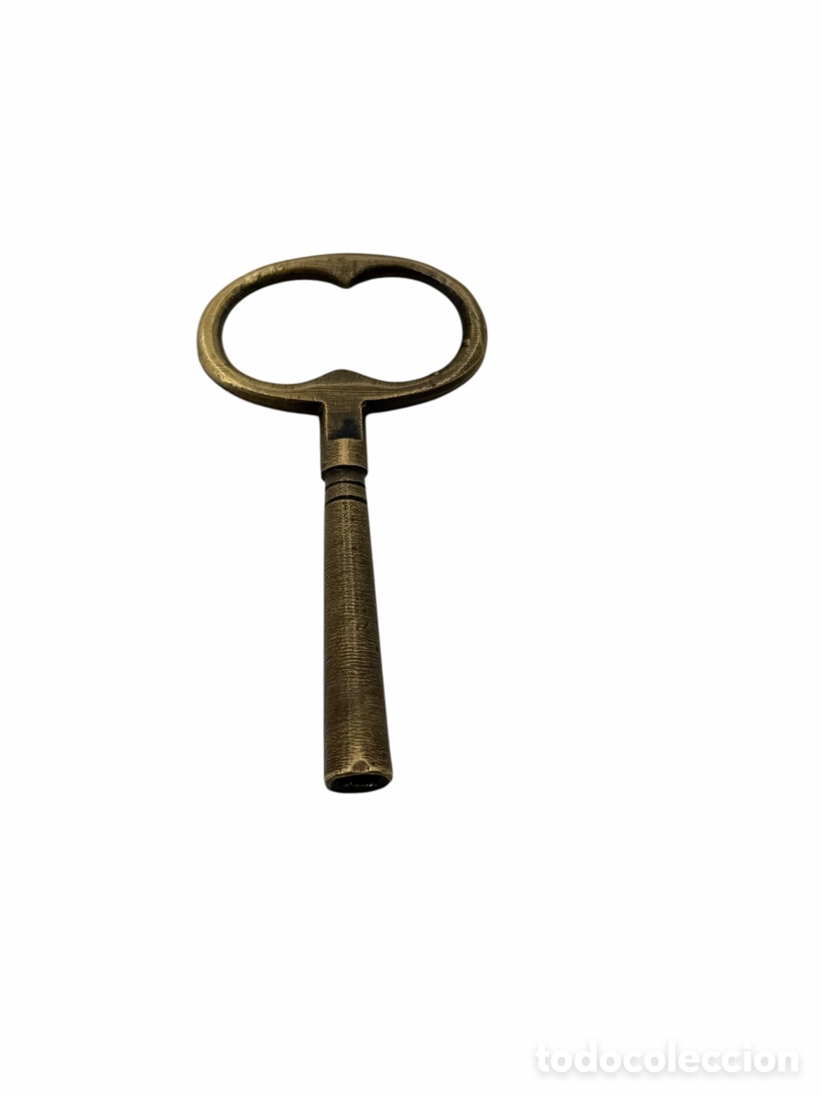 Werkzeuge f&uuml;r Uhren: Antigua Llave de Cuerda de reloj siglo XIX