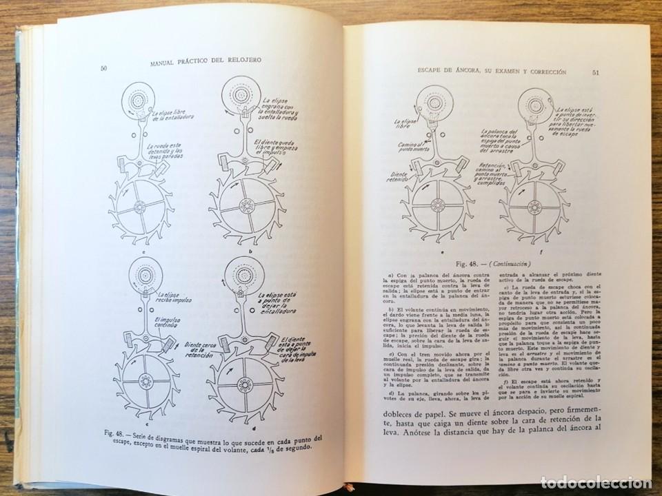 Herramientas de relojes: MANUAL DEL RELOJERO. DONALD de CARLE - Foto 6