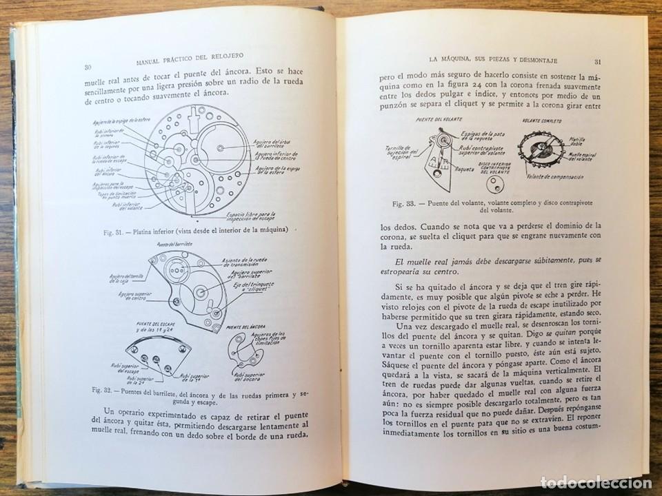Herramientas de relojes: MANUAL DEL RELOJERO. DONALD de CARLE - Foto 7