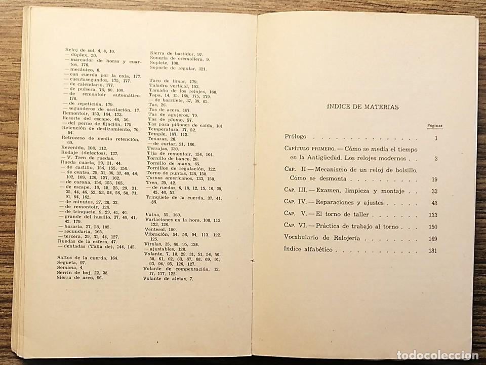 Herramientas de relojes: MANUAL DEL REPARADOR DE RELOJES - Foto 3