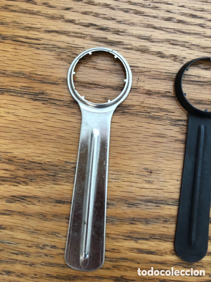 Herramientas de relojes: Juego llaves de relojero vintage - Foto 2