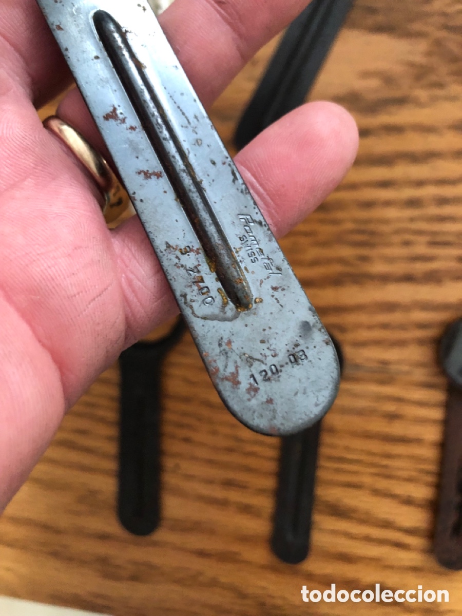 Herramientas de relojes: Juego llaves de relojero vintage - Foto 5