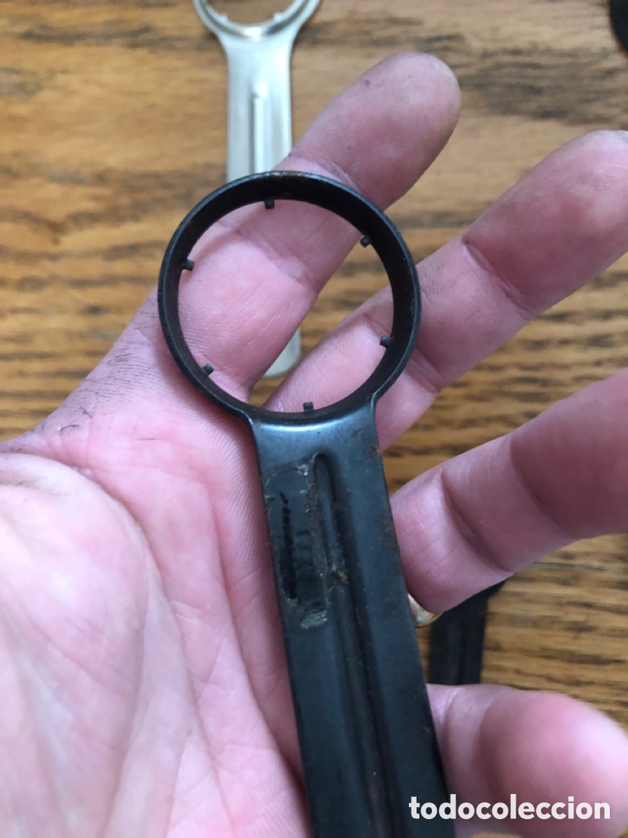 Herramientas de relojes: Juego llaves de relojero vintage - Foto 6