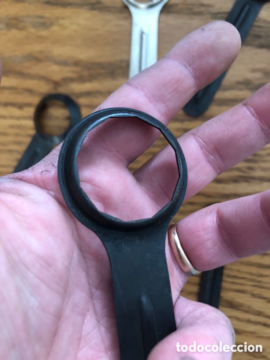 Herramientas de relojes: Juego llaves de relojero vintage - Foto 9