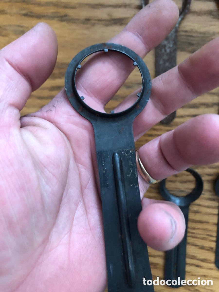Herramientas de relojes: Lote llaves relojero vintage - Foto 3