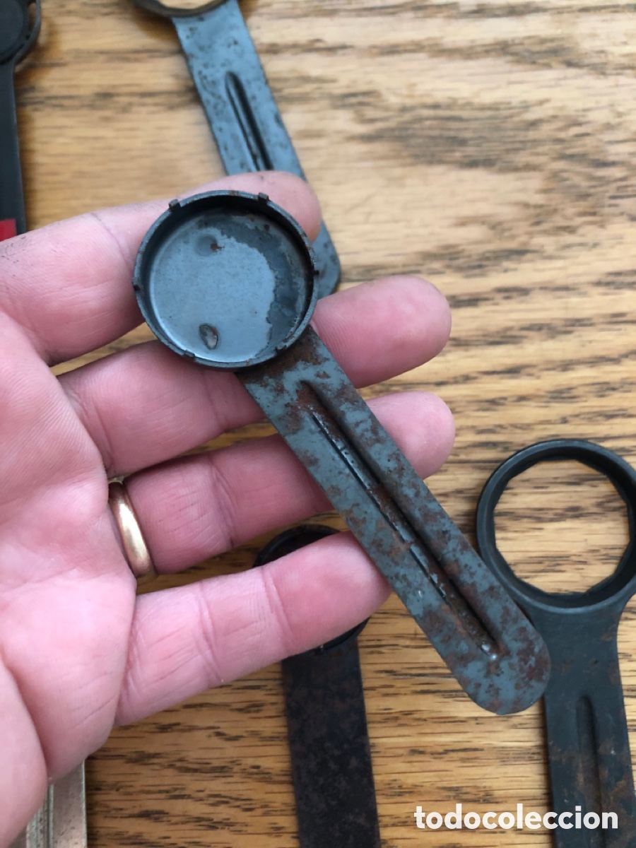 Herramientas de relojes: Lote llaves relojero vintage - Foto 6