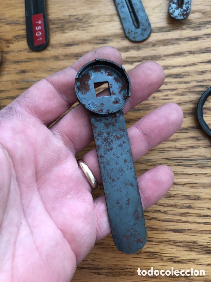 Herramientas de relojes: Lote llaves relojero vintage - Foto 8