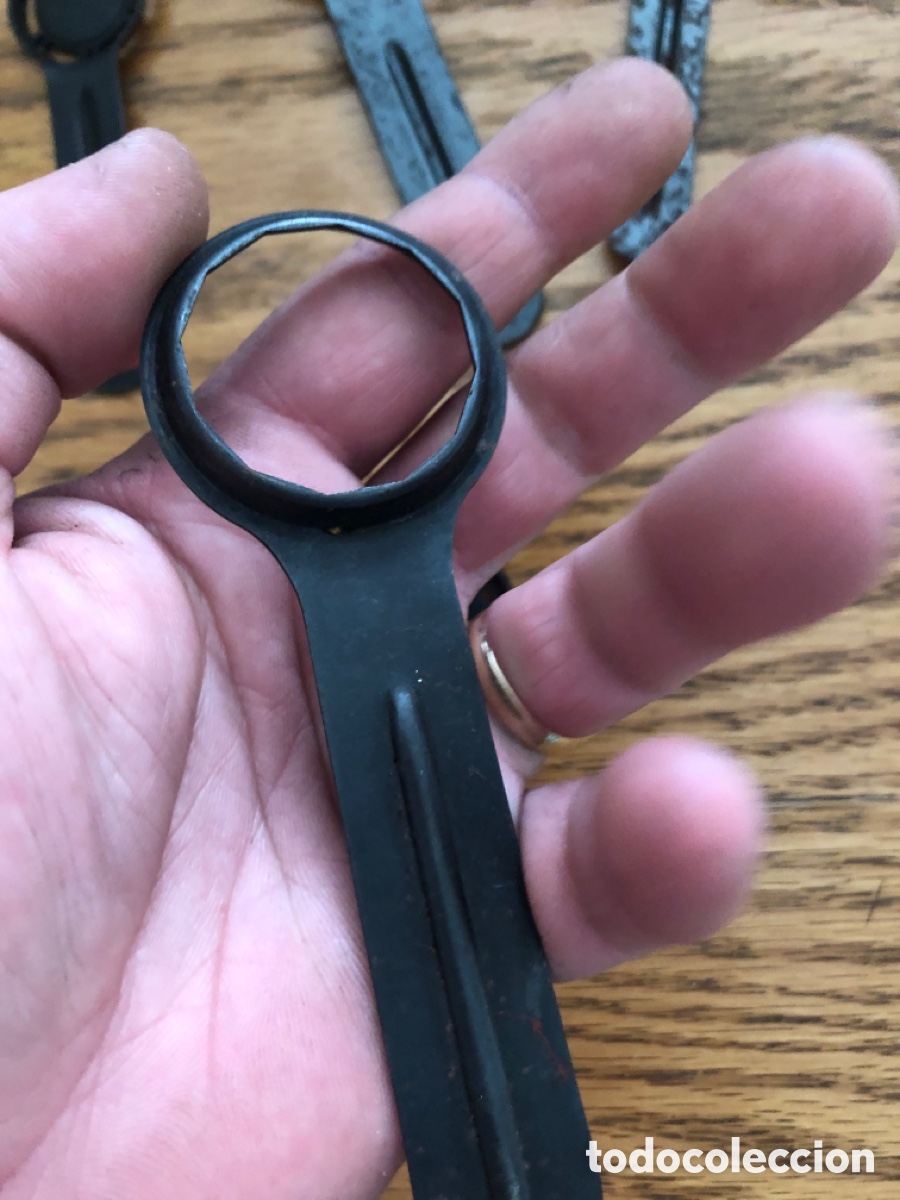 Herramientas de relojes: Lote llaves relojero vintage - Foto 12