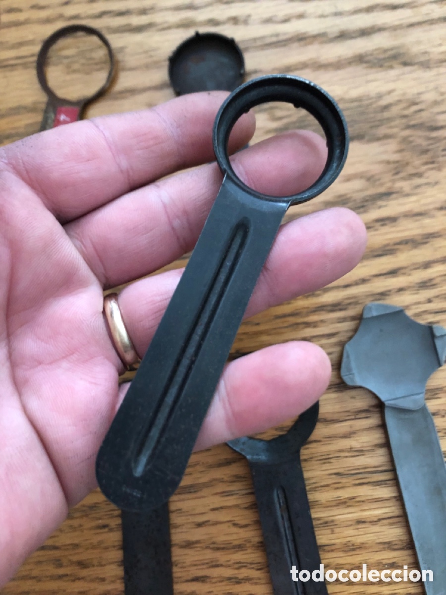 Herramientas de relojes: Lote llaves relojero - Foto 4