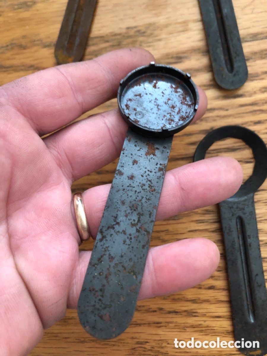 Herramientas de relojes: Lote llaves relojero - Foto 8