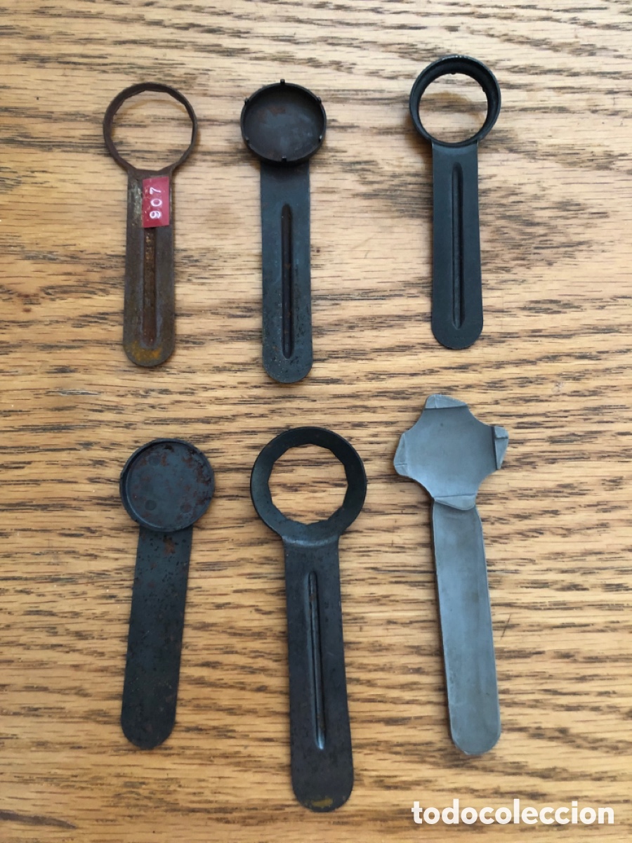 Herramientas de relojes: Lote llaves relojero