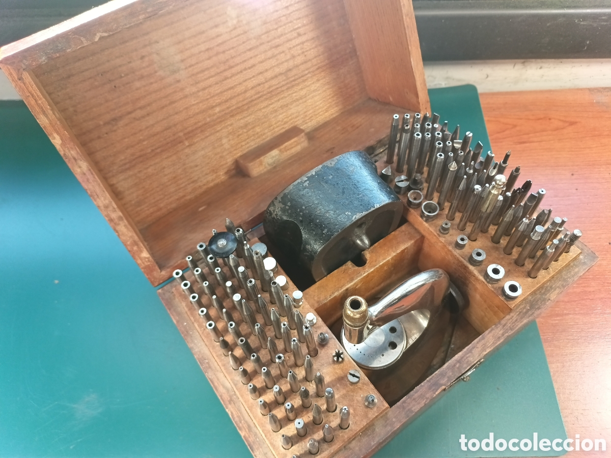 Herramientas de relojes: Herramienta relojero. Punzonera BOLEY. - Foto 1