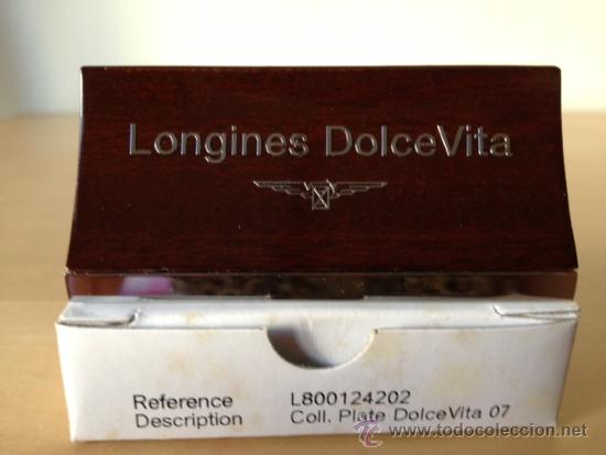 Relojes - Longines: Nueva - Placa LONGINES - Modelo DolceVita - Madera - Foto 1