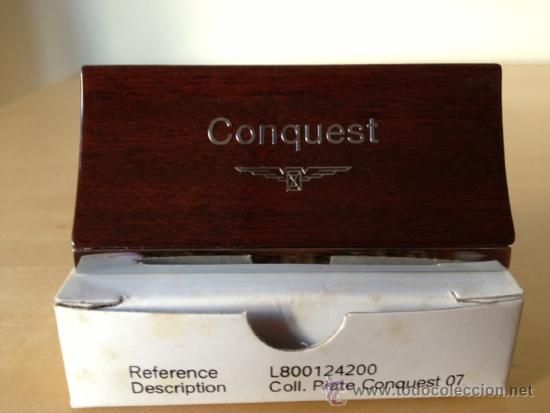 Relojes - Longines: Nueva - Placa LONGINES - Modelo Conquest - Madera - Foto 1