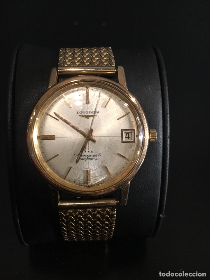 Relojes - Longines: Longines conquest autom&aacute;tico oro 18 kilates - Foto 1
