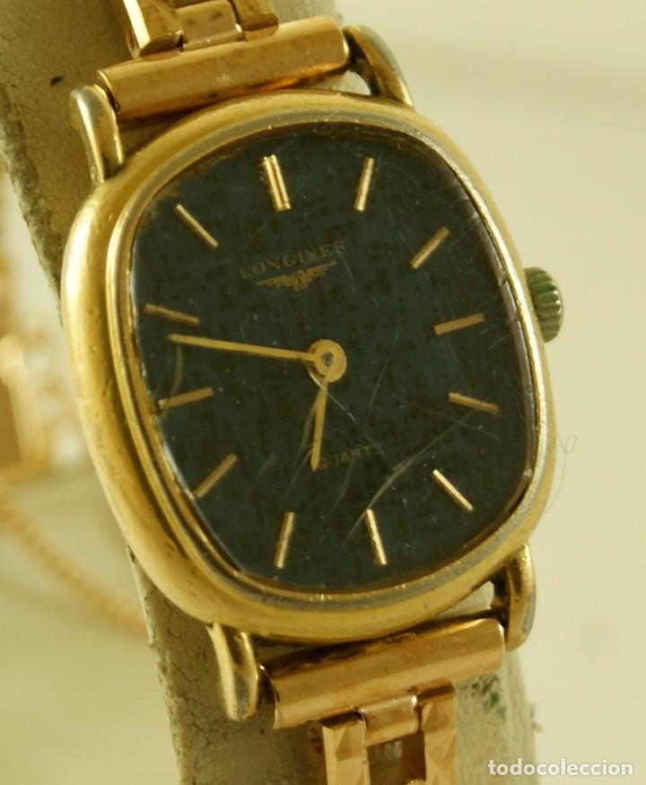 Relojes - Longines: LONGINES QUARTZ DAMA TIPO COCKTAIL FUNCIONANDO - Foto 3