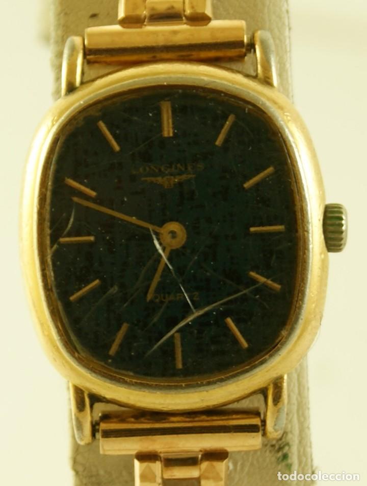 Relojes - Longines: LONGINES QUARTZ DAMA TIPO COCKTAIL FUNCIONANDO - Foto 4
