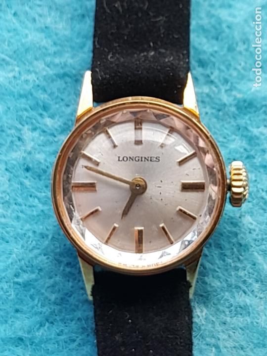 Relojes - Longines: Reloj marca Longines. Cl&aacute;sico de dama. Funcionando - Foto 4