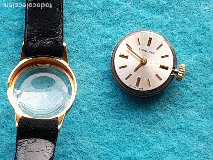 Relojes - Longines: Reloj marca Longines. Cl&aacute;sico de dama. Funcionando - Foto 9