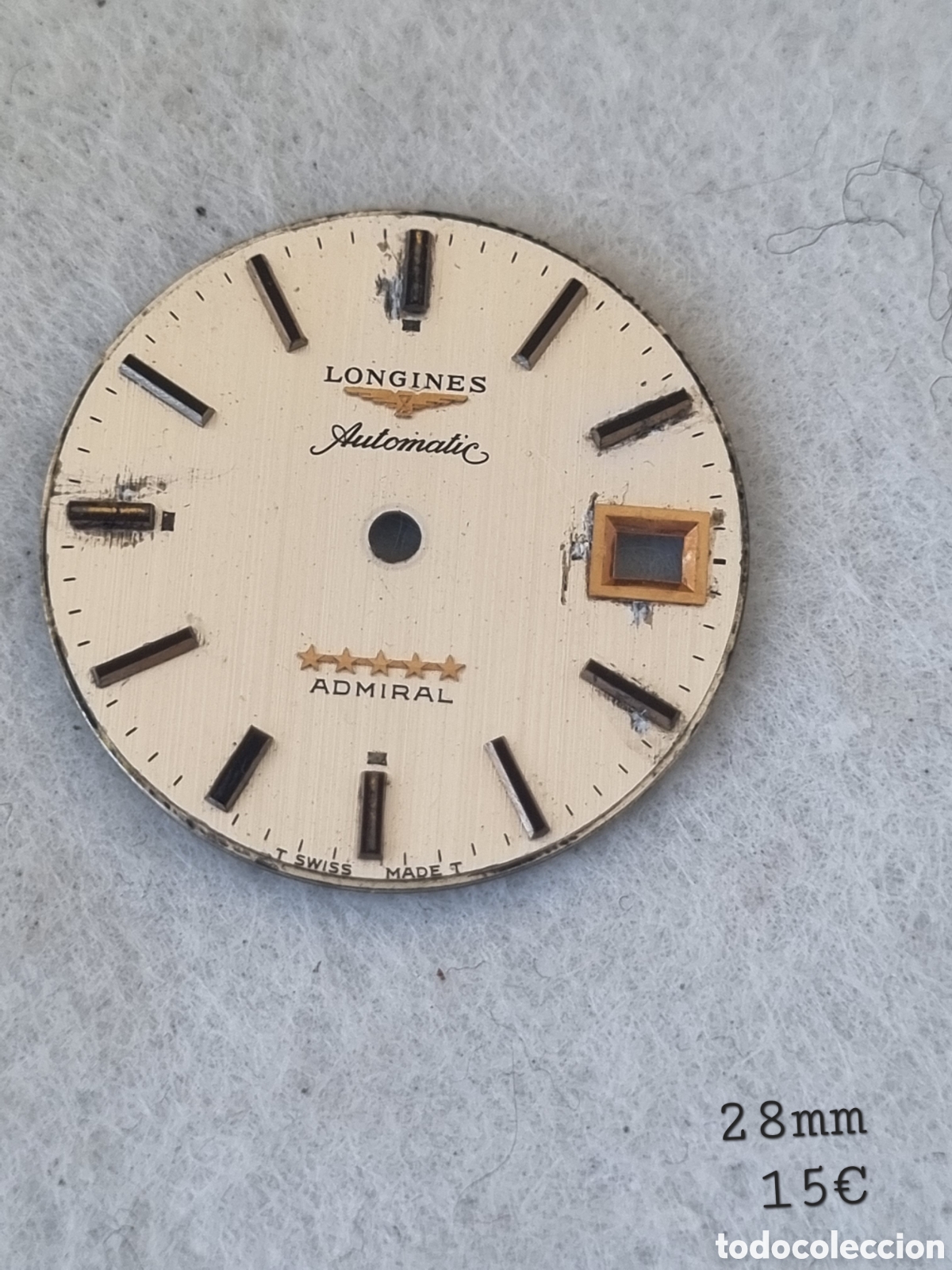 Relojes - Longines: Longines Admiral autom&aacute;tico esf&eacute;ra 1E - Foto 3